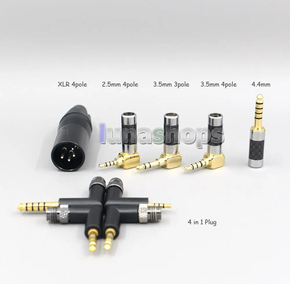 Hi-Res Rjava XLR 3,5 mm 2,5 mm 4.4 mm Slušalke Kabel Za AKG Pro Audio K371 K361 K240MK II, Q701, K702, K181, M220 LN006886
