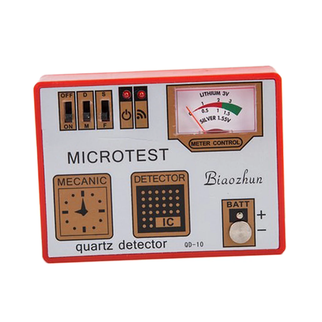 Precision Quartz & Baterije Tester Demagnetizer Timegrapher Demagnetization Orodja