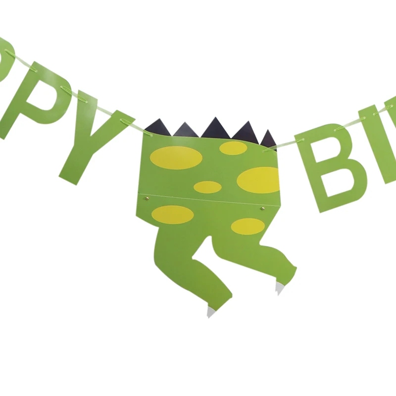 Zelena Sestavljeni Dinozaver Happy Birthday Party Supplies Doma Odlikovanja
