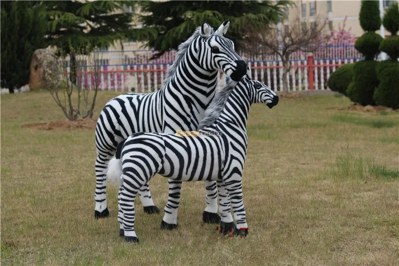 Fancytrader Redek Kos! Visoka Kakovost Zebra Igrača 43