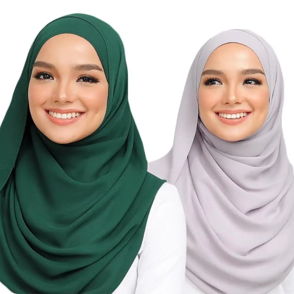 Pearl Šifon Bubble črno beli Mehurček Šal Šal, ki Prodajajo Neposredno Kakovosti Šal Vroče Prodaje Etnične Hidžab Visoko Tovarne U7Z4