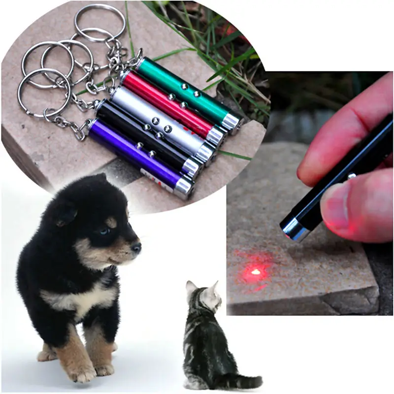 Jjeza LED Laser Mačka Igrača Red Dot Lasersko Svetlobo Kazalec Laser Pero Interaktivna Igrača Cat Stick Mačka Igrače Draži Mačka Palice Mačka Dodatki
