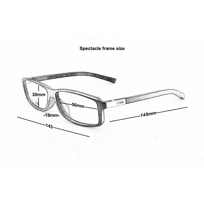TH0514 optičnih očal okvir moških OZNAKO blagovne Znamke očala računalnik kratkovidnost recept oči očala okvirji za očala mens Nerd