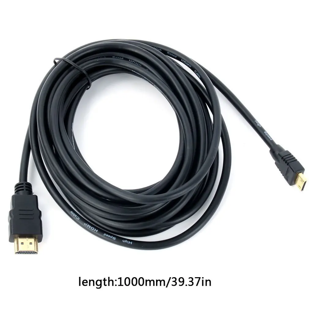 Za visoke hitrosti, Pozlačen HDMI-združljiv Z MINI HDMI je združljiv Čep Moški-Moški HDMI je združljiv Kabel Kabel 1.4 Različica 1080p 3D