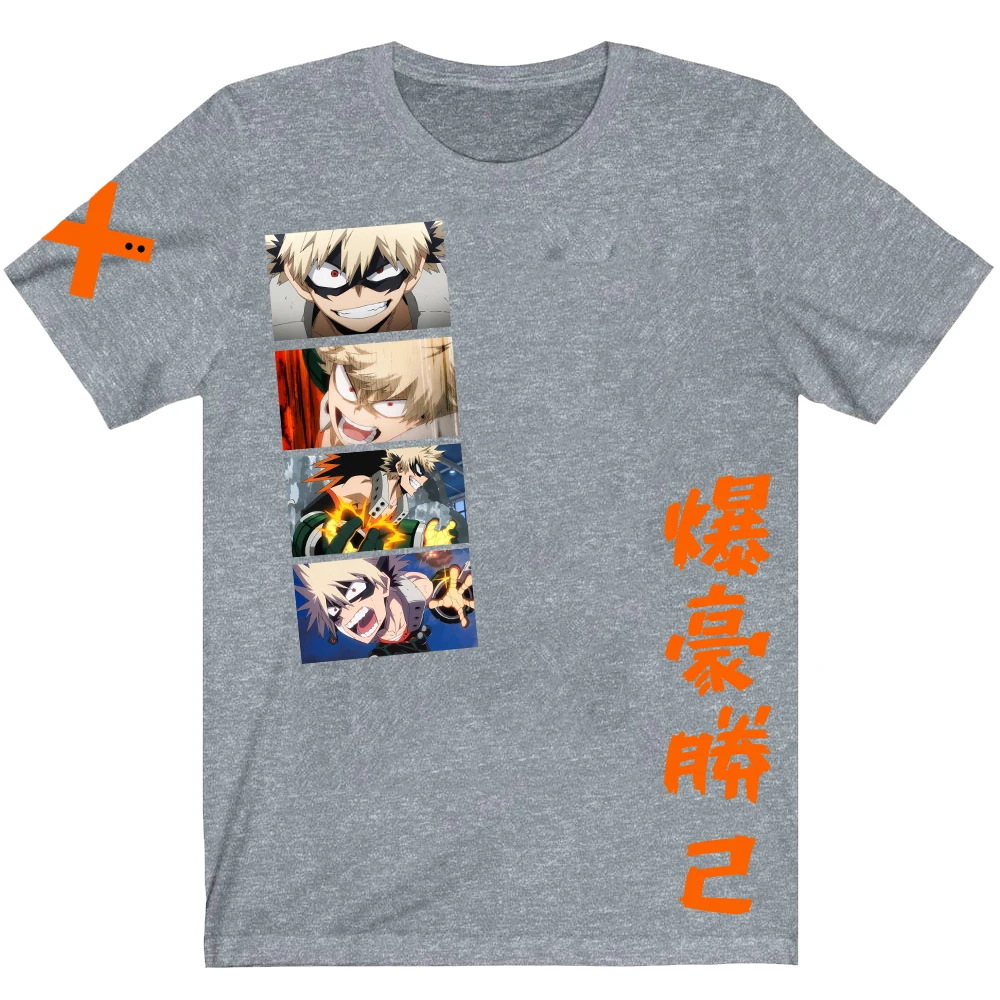 Anime Obleko Moj Junak Univerzami Midoriya lzuku/Deku/Boku T Shirt MHA Tees Bakugou Katsuki Vrhovi tees puloverji Jopice