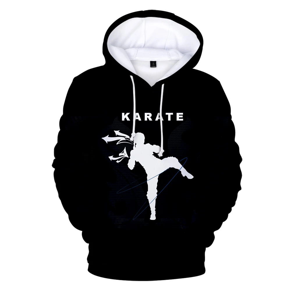 Japonski kyokushin Karate Hoodies Moški Ženske 3D Hoodie kyokushin Karate Sweatshirts Jeseni, Pozimi Trenirke Hooded Puloverji