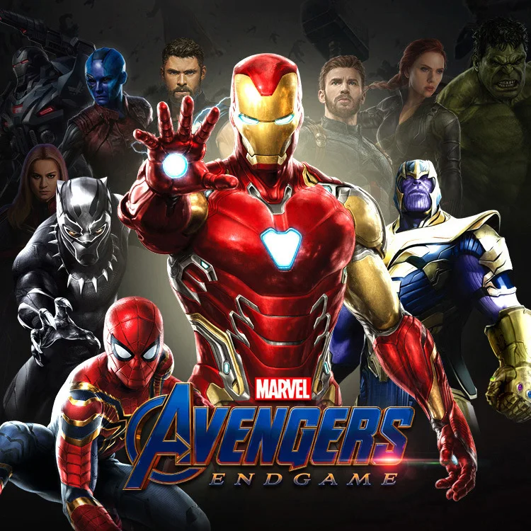 Marvel Maščevalec Zavezništvo Deformirljiva Igrača Iron Man Thanos Black Panther Spider-man Slika Gk Model Kip Deco Zbiranje Igrač Darilo