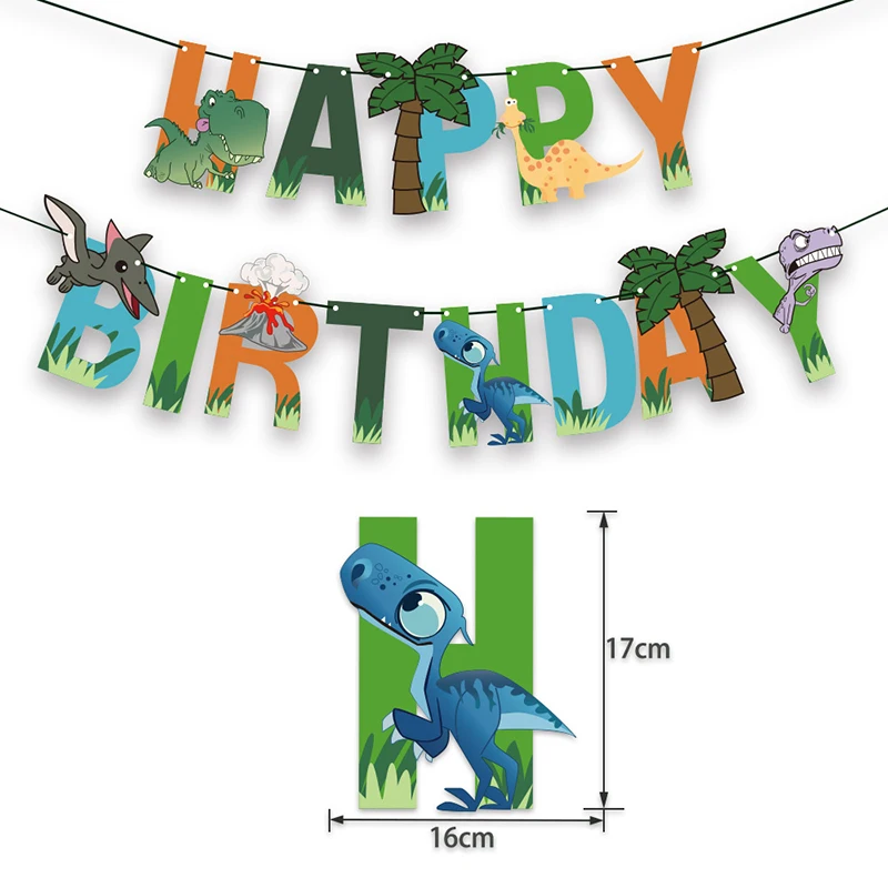 7pcs Dinozaver Stranka, Balon, Zmaj, Happy Birthday Stranka Dekor Zeleno Številko Folija Baloni Otroci Dinozaver Divje Živali Stranka Ponudbe