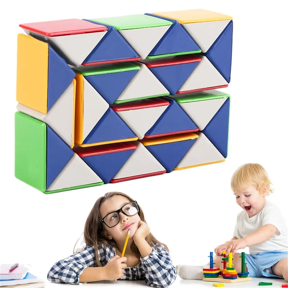 Kača Čarobno 3D Cube Igra Puzzle Twist Igrača Stranka Potovanja Družine Otrok Darilo