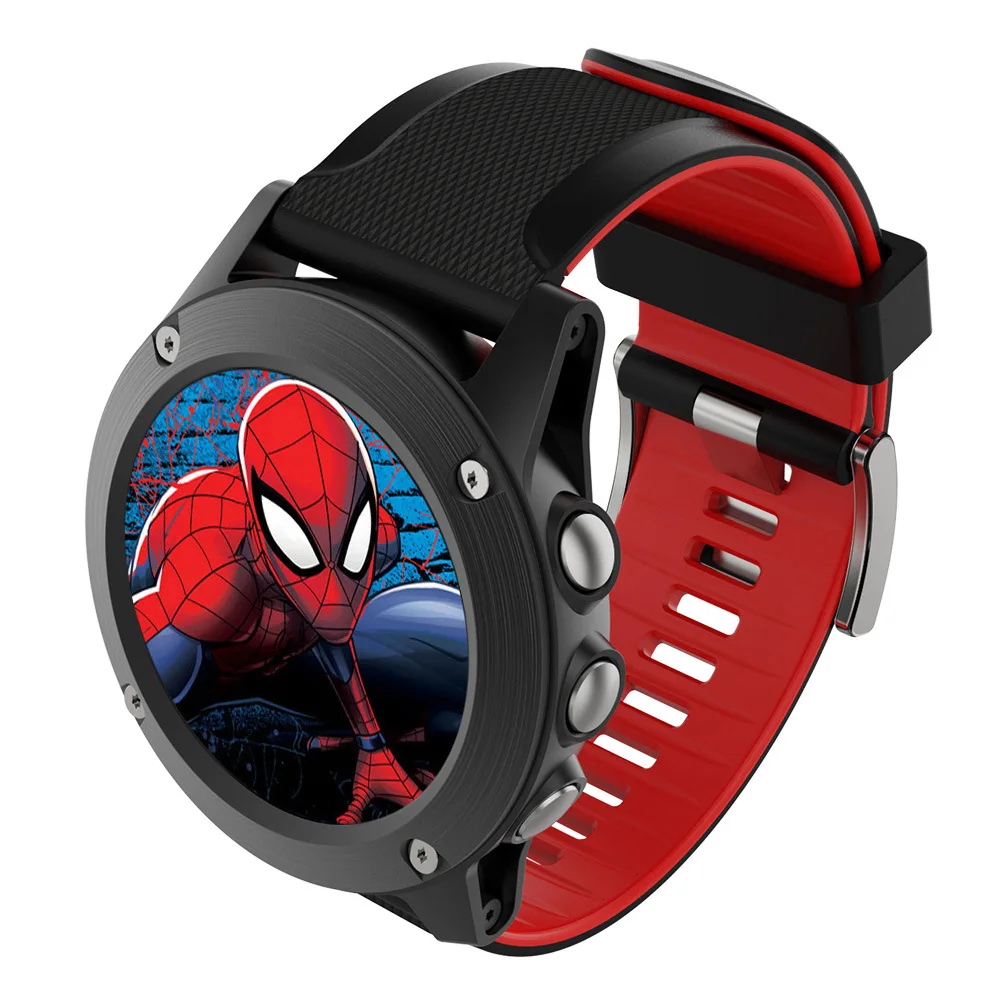 Original Marvel Avengers, Iron Man, Spiderman Moških je Pametno Gledati Nepremočljiva Bluetooth Telefon Položaja Večfunkcijsko Watch