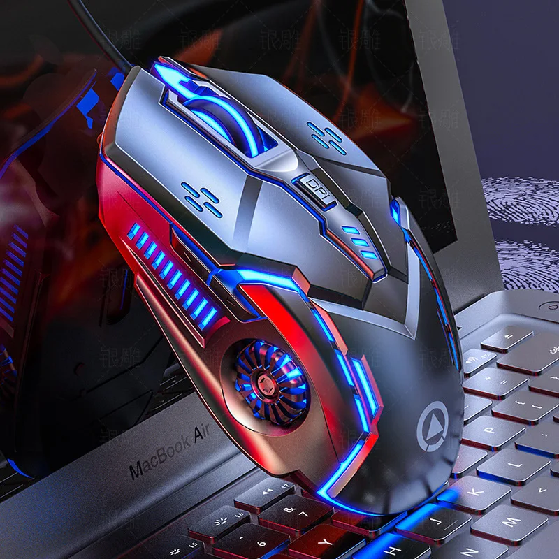 Gaming Miška za PC Gamer Mouse Laser Ergonomska Miši z LED Osvetljen USB Prenosni Dekle Urad Miška za Prenosnik Dodatki