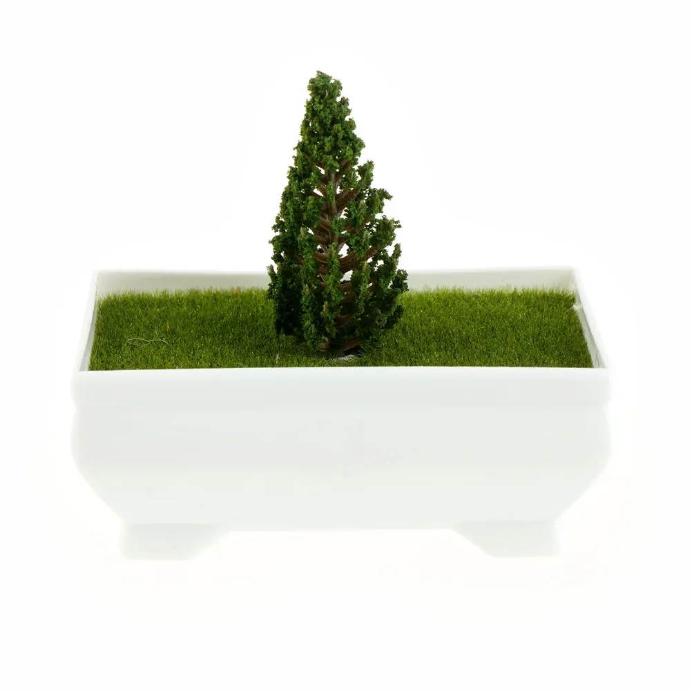 Vroče 1pc Mini Drevo Pravljice, Vrtni Okraski Miniature Mikro Krajine Smolo Obrti Bonsaj Figur Vrt Terarija Dodatki