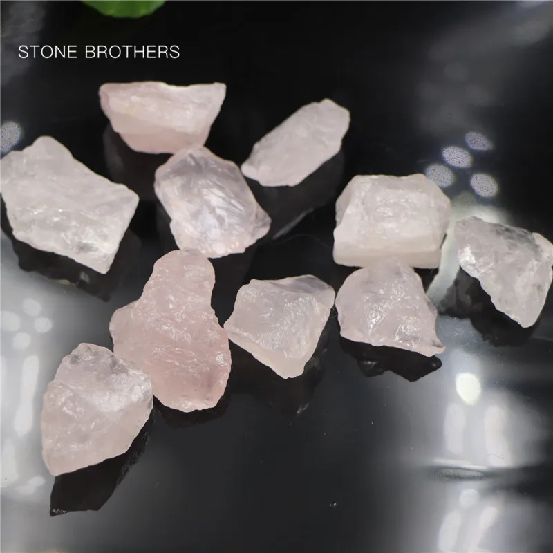 100 g Naravnih Kristalov Kremena Mineralov Vzorcem Rose quartz Nepravilne Oblike Grobo Rock Kamen Reiki Healing Home Dekoracijo