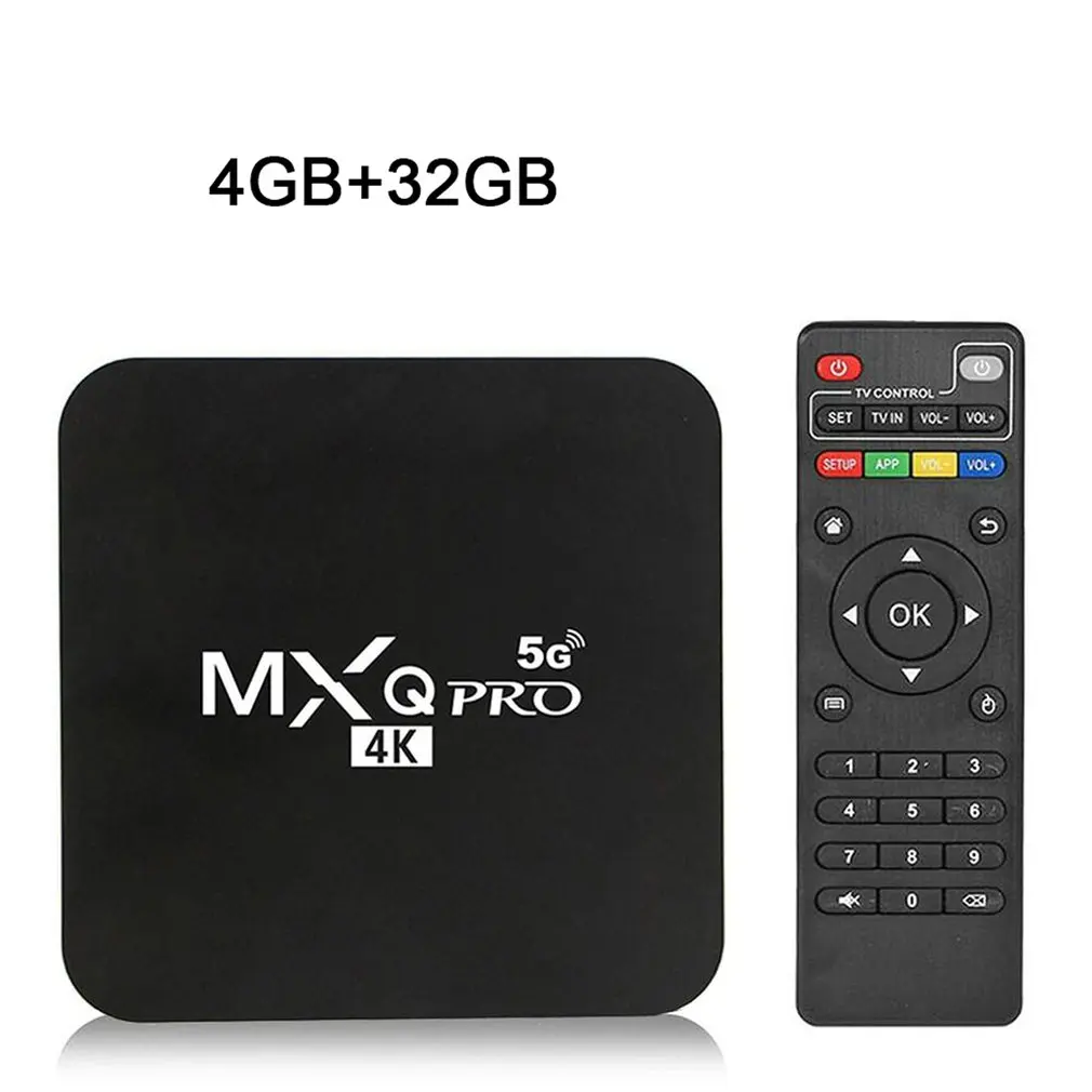 4K Android Smart TV Box Iptv Španija Francija Evropi Portugal Global Network Igralec Set-Top Box WLAN, Ethernet 2.4 G WiFi Media Player