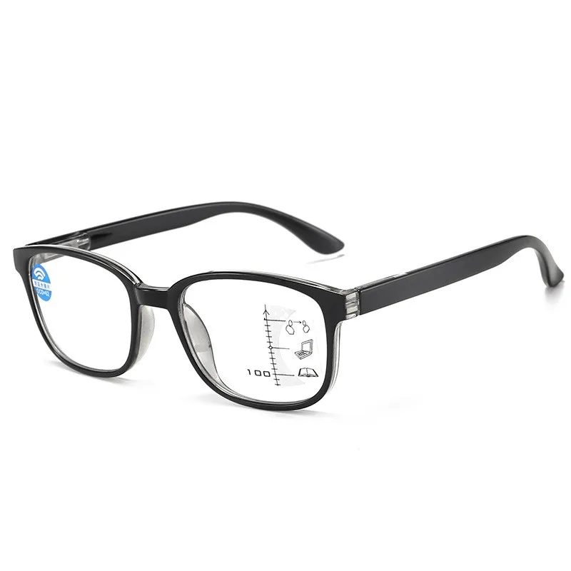 Anti-Blu-ray Progresivna Multifokalna Obravnavi Očala Unisex 2021 Novi Retro Udobno, Z Veliko Okvir za Povečavo Obravnavi Očala 1703