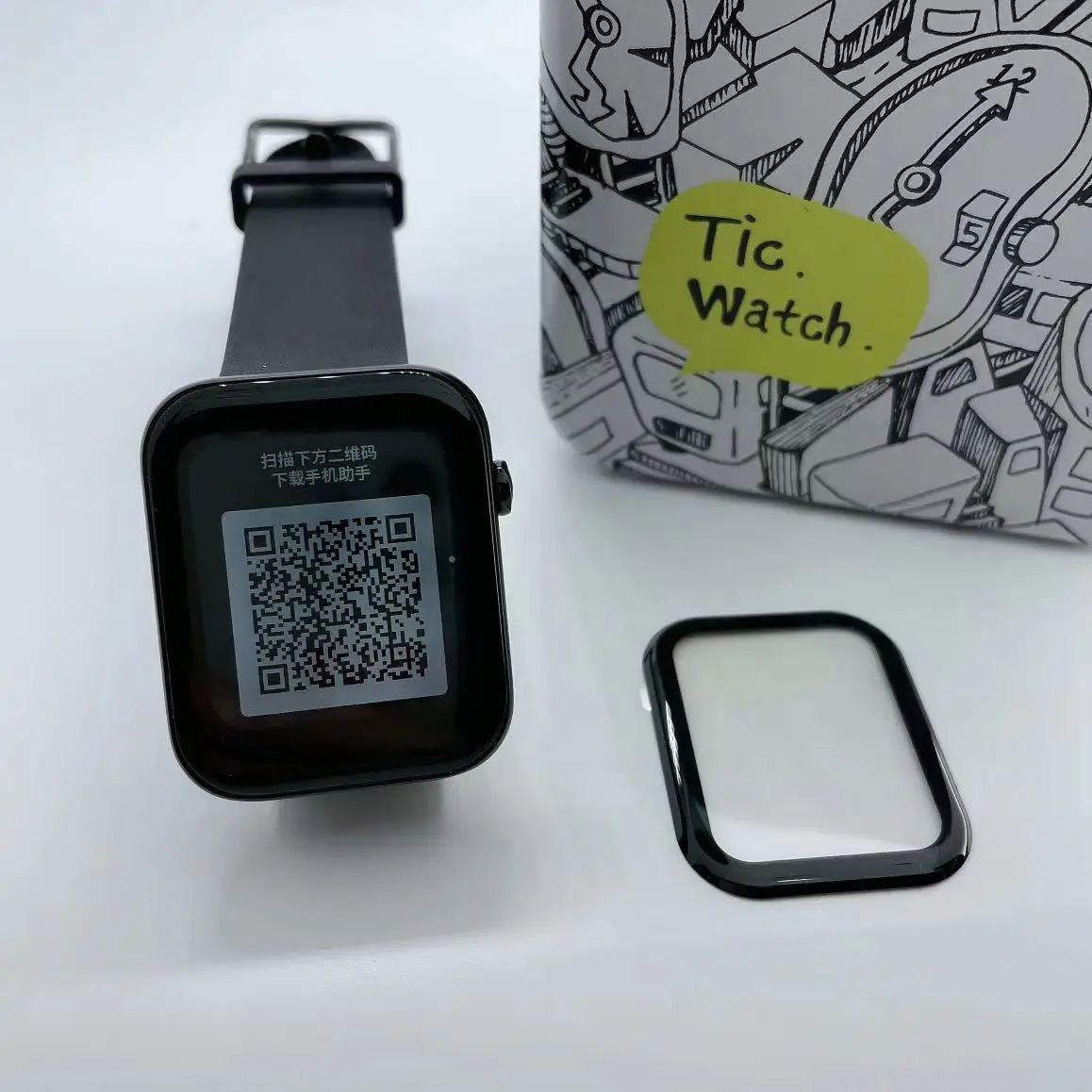 Nova 3D Full Rob Mehko Zaščitno folijo Pokrov zaščitni Za Ticwatch INA Smartwatch Screen Protector Za Ticwatch INA pametno gledati