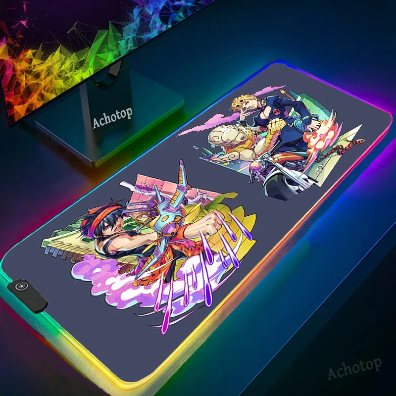 RGB Jojo Bizarna Avantura Anime Igralec Igra Preproge Zaklepanje Rob Mouse pad Gaming Oprati Mouse Pad Trajne PC Anti-slip Miško Mat
