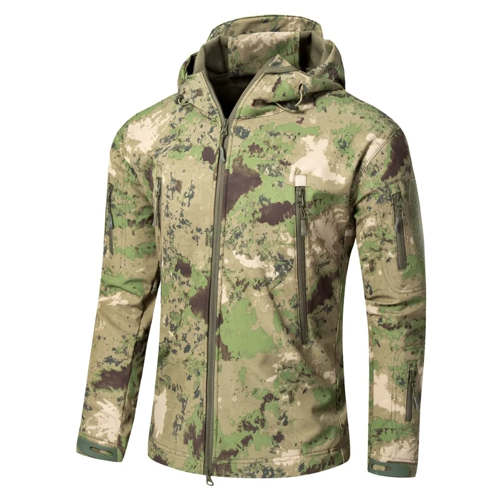 SUNTZU Kožo morskega Psa TAD Taktično soft shell jakna, nepremočljiva, windproof 15 barve v na voljo