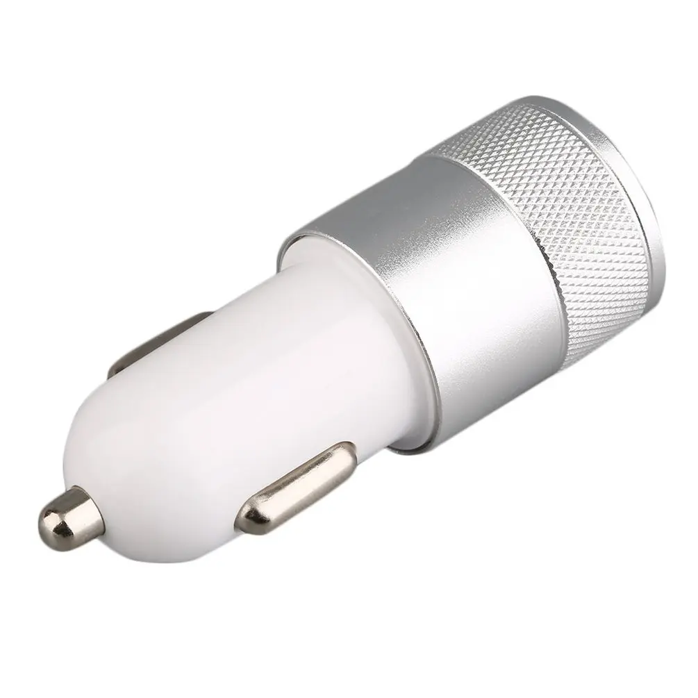 Aluminij Proti Koroziji in Trajnostno Uporabo 1.0/2.1 Dual-USB Vrata, Aluminij Zlitine Univerzalni Hitri Avto Polnilec Adapter
