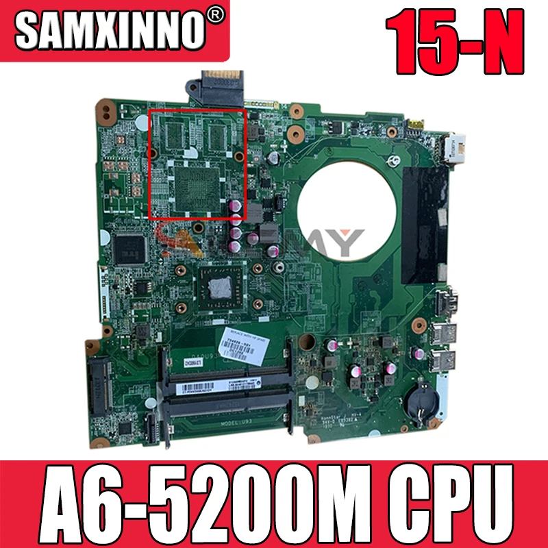 Visoko kakovost Za HP PAVILJON 15-N Prenosni računalnik z Matično ploščo Z A6-5200M CPU 734827-501 734827-001 DA0U93MB6D0 Testirani Hitro Ladjo