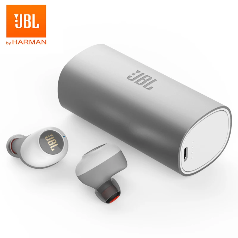 Original JBL C230 TWS Res Brezžične Slušalke Bluetooth 5.0 Stereo Čepkov Bas Zvok Slušalke TWS Športne Slušalke z Mikrofonom