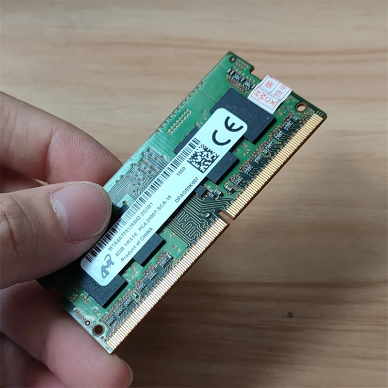 Micron memoria DDR4 OVNI DDR4 4GB 1RX16 PC4-2400T laptop ram ddr4 4GB 2400MHz pomnilnik 260PIN za prenosnik 1pcs