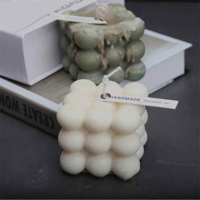 DIY Soje Vosek za Sveče Silikonsko Plesni Ročno Aromaterapija Mavca Okrasitev Orodja za 3D svijećnjak Mila Oblika Torto Obrti