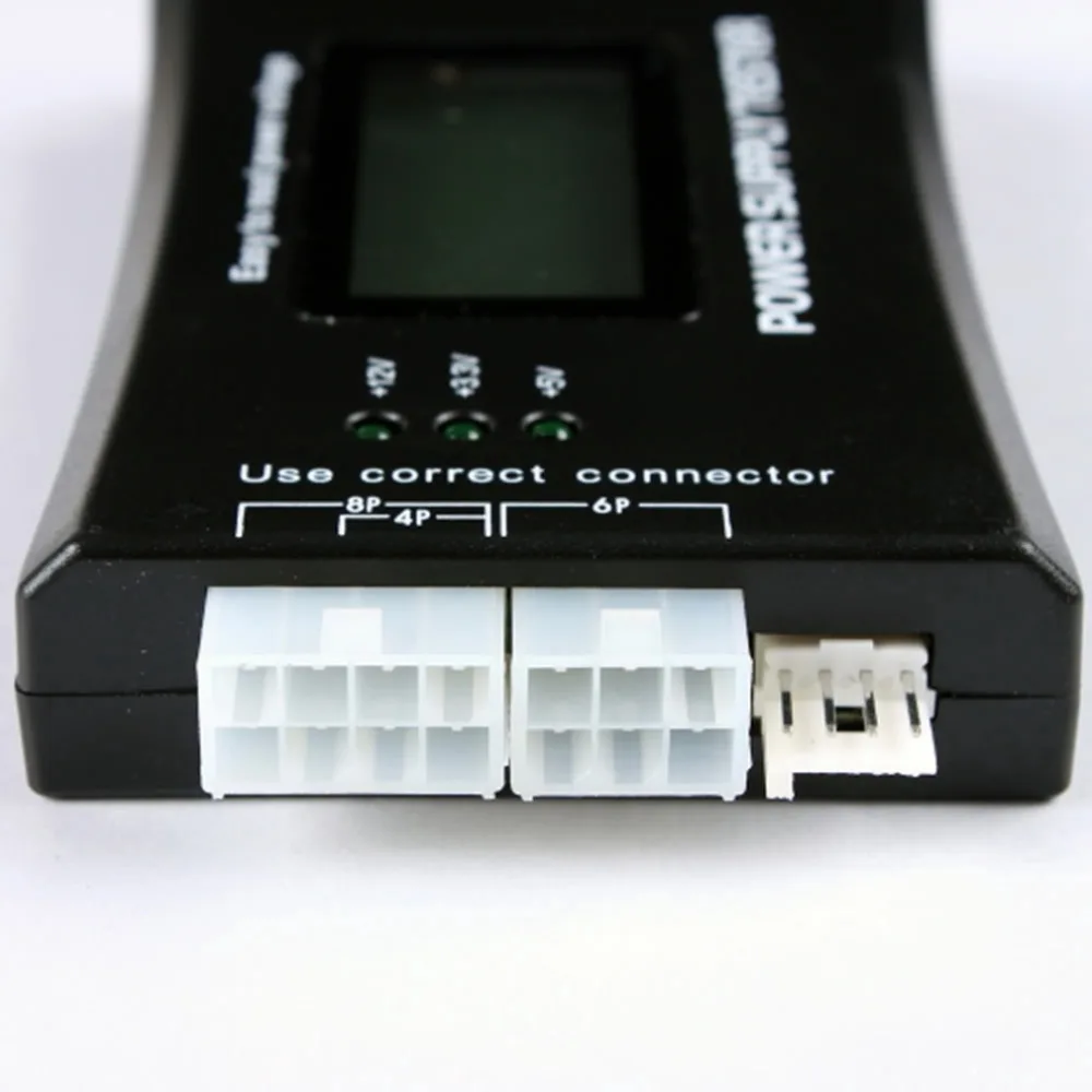1Pc Računalnik PC Napajanje Tester za Preverjanje 20/24 pin SATA HDD ATX Merilnik BTX LCD Debelo