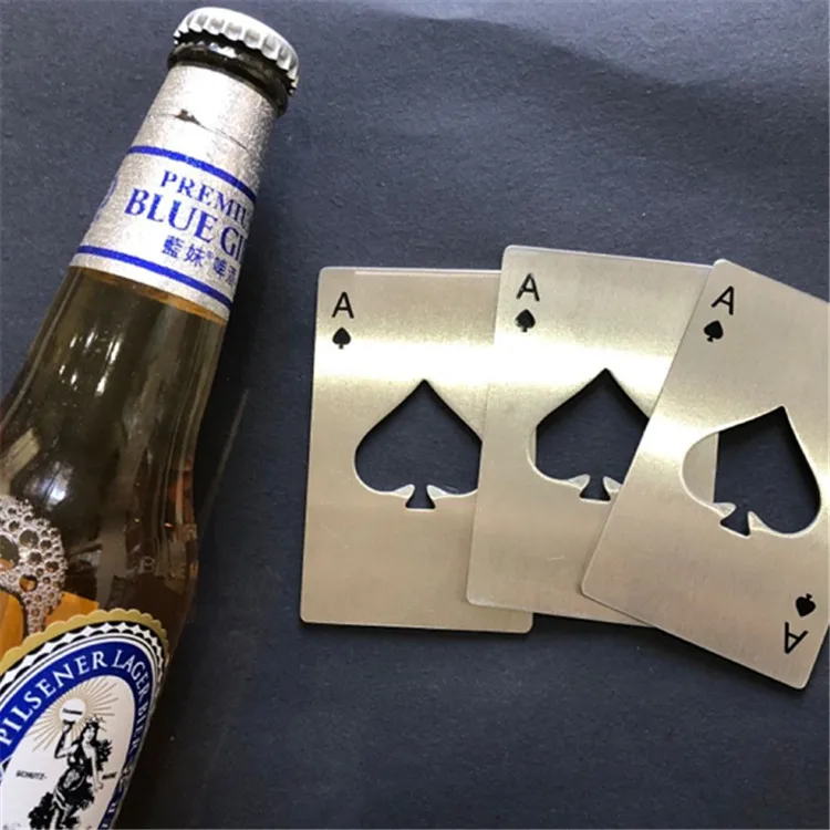 Nov Slog Igralne Karte Kovinski Poker Igra S Kartami, Nepremočljiva Blackjack Igra Kartice Metanje Srebrno Kartico Trajno Poker Odpirač Za Steklenice