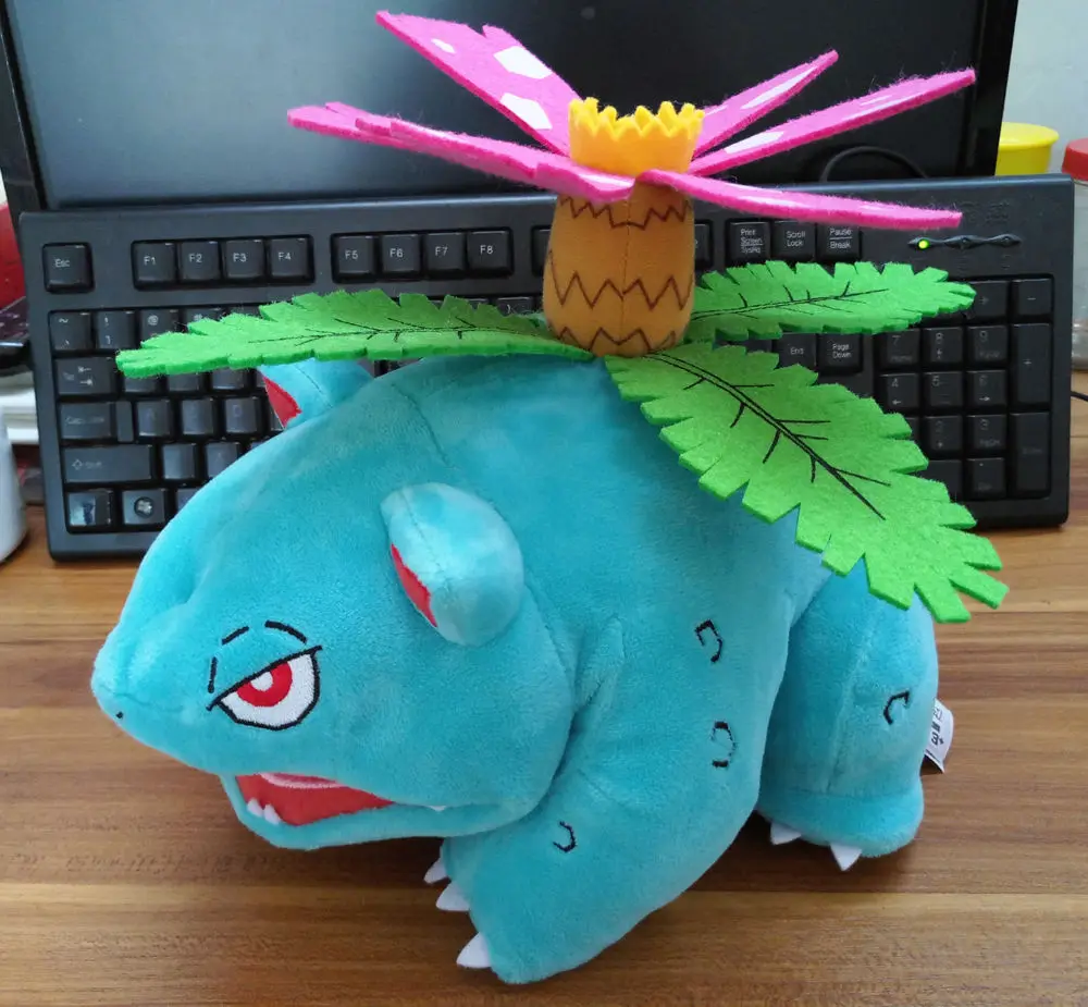 Pokemon Bulbasaur polnjene Plišastih igrač lutka novo