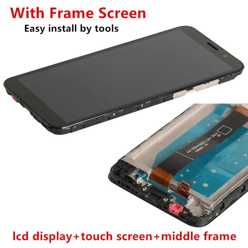 Zaslon Za Huawei Y5P TYTUS-LX9 Zaslon Preizkušen Zaslon Lcd+Touch Screen Zamenjava Za Huawei Honor 9S TYTUS-LX9 Honor9s 5.45 palčni