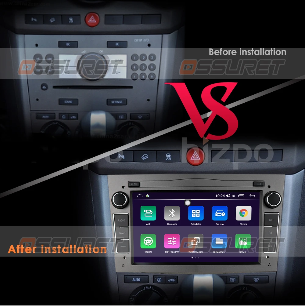 2GB+32GB Android 10 Za Opel GPS Multimedijski avtoradio Video Predvajalnik Navigacija 7