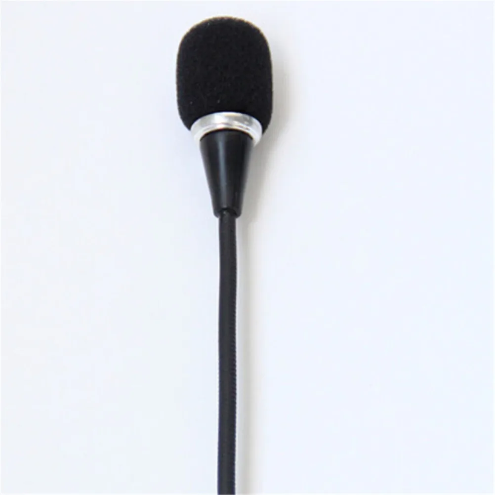 Novi Mini 3.5 mm Jack Prilagodljiv Mikrofon Zvočnik Mikrofon Za PC Računalnik Laptop Notebook Kondenzator Mikrofon