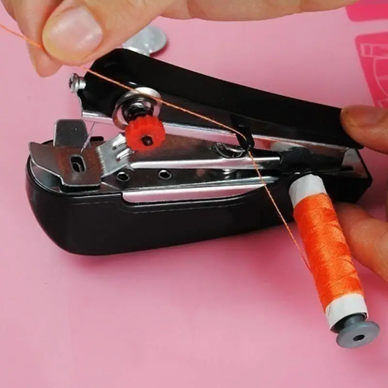 Koristno Mini Šivalni Stroji Needlework Akumulatorski Ročni Oblačila Prenosni Ročni Šivalni Stroji Handwork Orodja Pribor