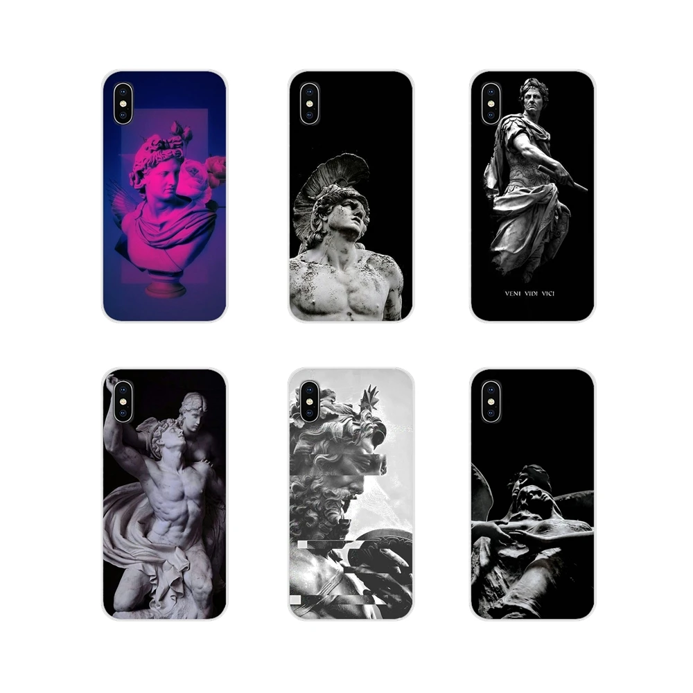 Povzetek grške Mitologije Kamnite Skulpture, ki Za Apple iPhone X XR XS 11Pro MAX 4S 5S 5C SE 6S 7 8 Plus ipod touch 5 6 TPU Kritje Vrečko