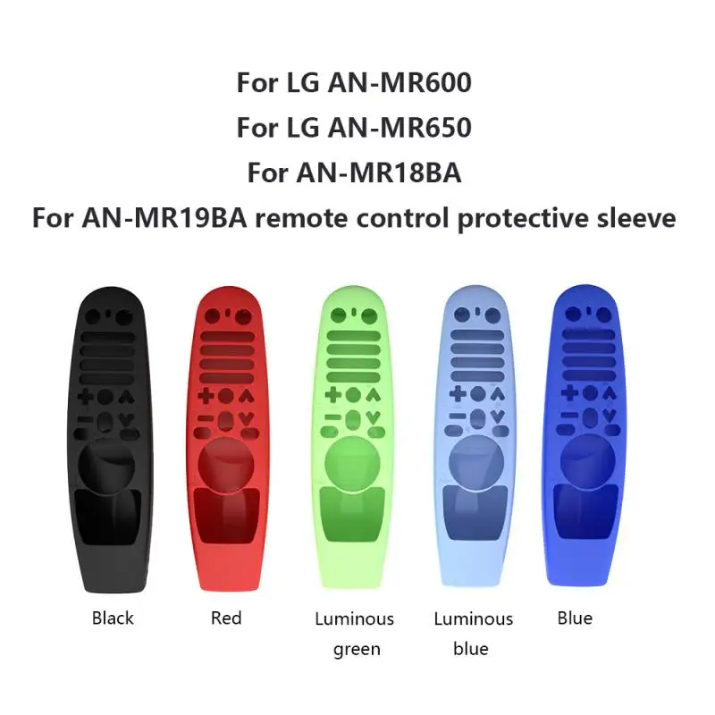 Nove Zaščitne Silikonsko Ohišje Za LG TV AN-MR600 650 E-MR18BA MR19BA Magic Remote Control Kritje Shockproof Stroj Daljinsko G.-18