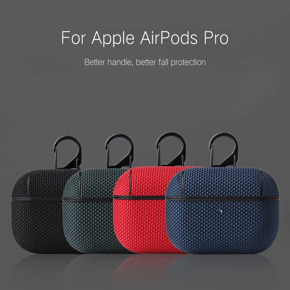Najlon Slušalke Cover Za Apple Airpods Pro Primeru Brezžična tehnologija Bluetooth Primeru za airpods pro kritje za AirPods 3 Slušalke Pribor