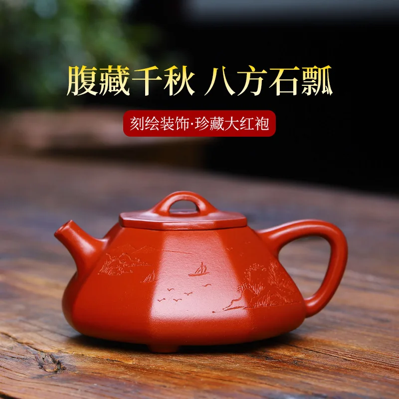 Yixing Dahongpao čajnik darilo čaj, set