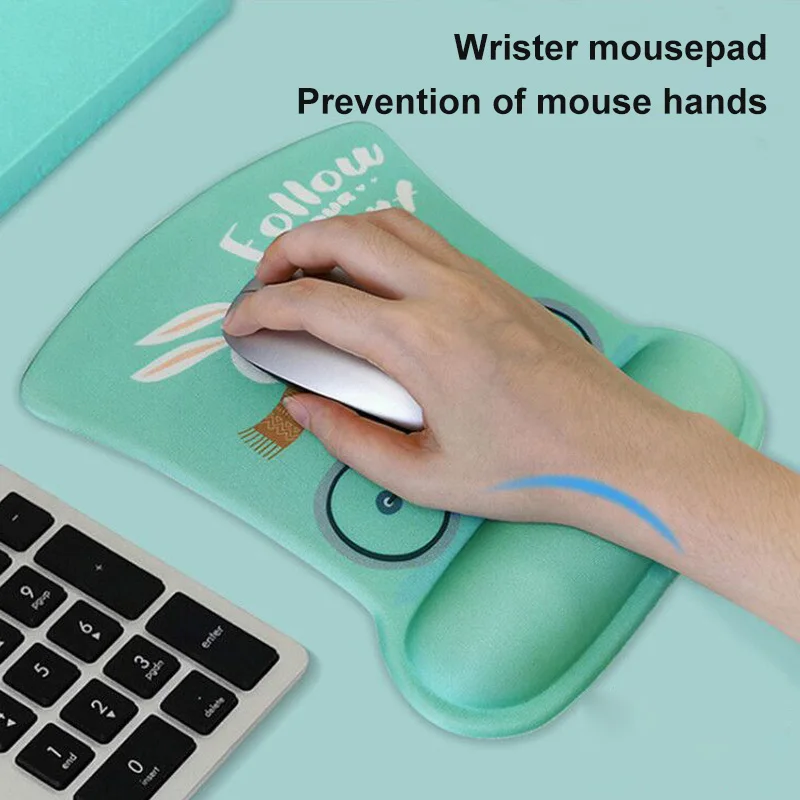 Spominske Pene Mouse Pad Računalniških Iger Mousepad Ustvarjalne Mehko Mouse Pad Gaming Oprema Udobje, Podporo Srčkan Zapestje Desk Mat