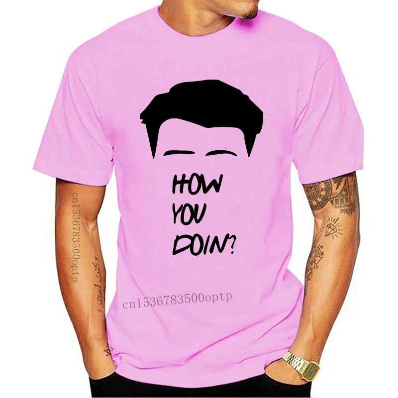 Kako Ste Doin - T-Shirt - Prijatelji Joey TV Film - Odrasli & Otroci Velikosti - Bela Kul Priložnostne ponos majica s kratkimi rokavi moški Modna Unisex
