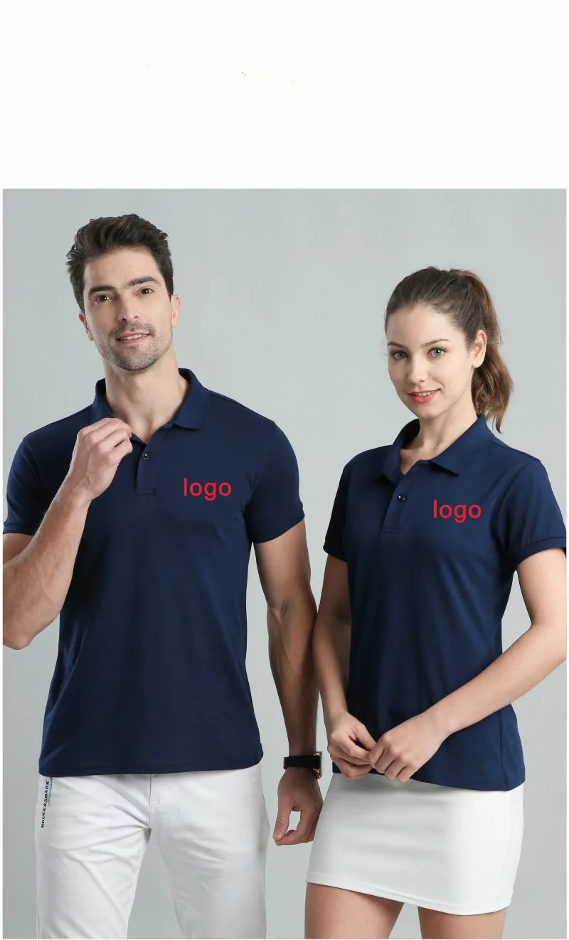 2021 Poletje moška Polo Majica Poceni Priložnostne Kratka sleeved Osebni Poslovni Skupini po Meri Logo Moških In Žensk Vrhovi