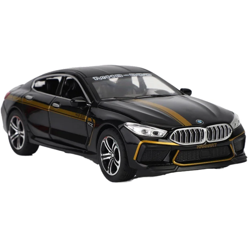 2021 Novo 1:32 Obsega Diecast Simulator Model Avtomobila BMW M8 Klasično Vozilo Kovinske Zlitine Igrača Avto Za Boy Otrok Darilo Zbirka
