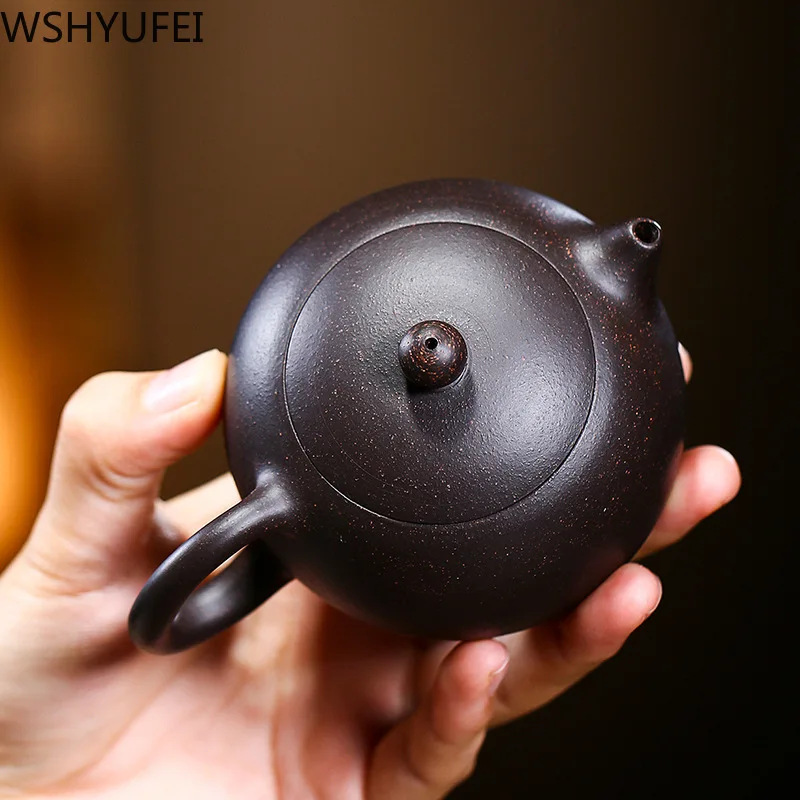 WSHYUFEI Yixing čajnik zisha xishi čaj pot ročno grelnik vode prilagajanje vijolično gline drinkware 188 žogo v luknjo filter 150 ml