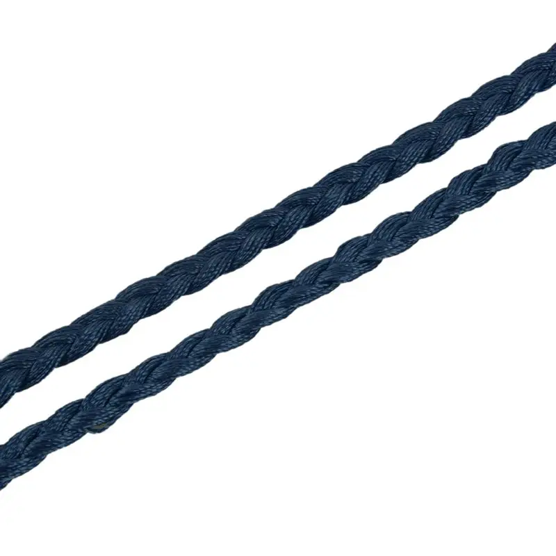 Tkane tassel pasu vozel okrašena pasu verige pas vrv Mornarsko Modra
