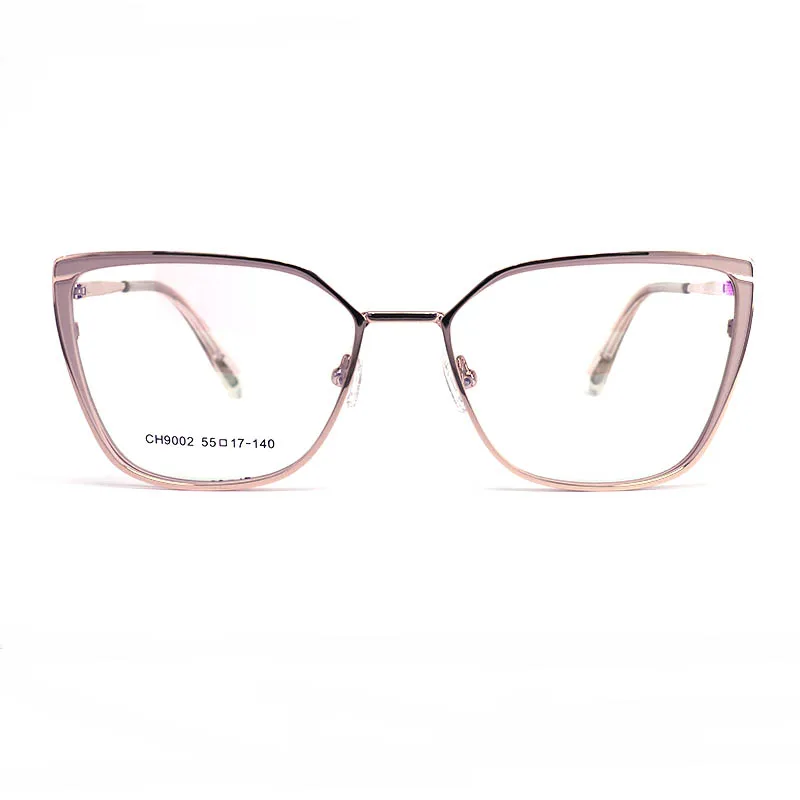 Ann Defee Optični kovinski Okvir za Očala MAČKA Ženske, Očala na Recept Očala Polni Platišča Okvir Očal je CH9002