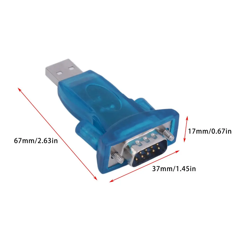 Strokovno USB 2.0 za RS232 Čipov CH340 Serial Converter 9 Pin Adapter Brez Kabel, Primeren za Win7/8