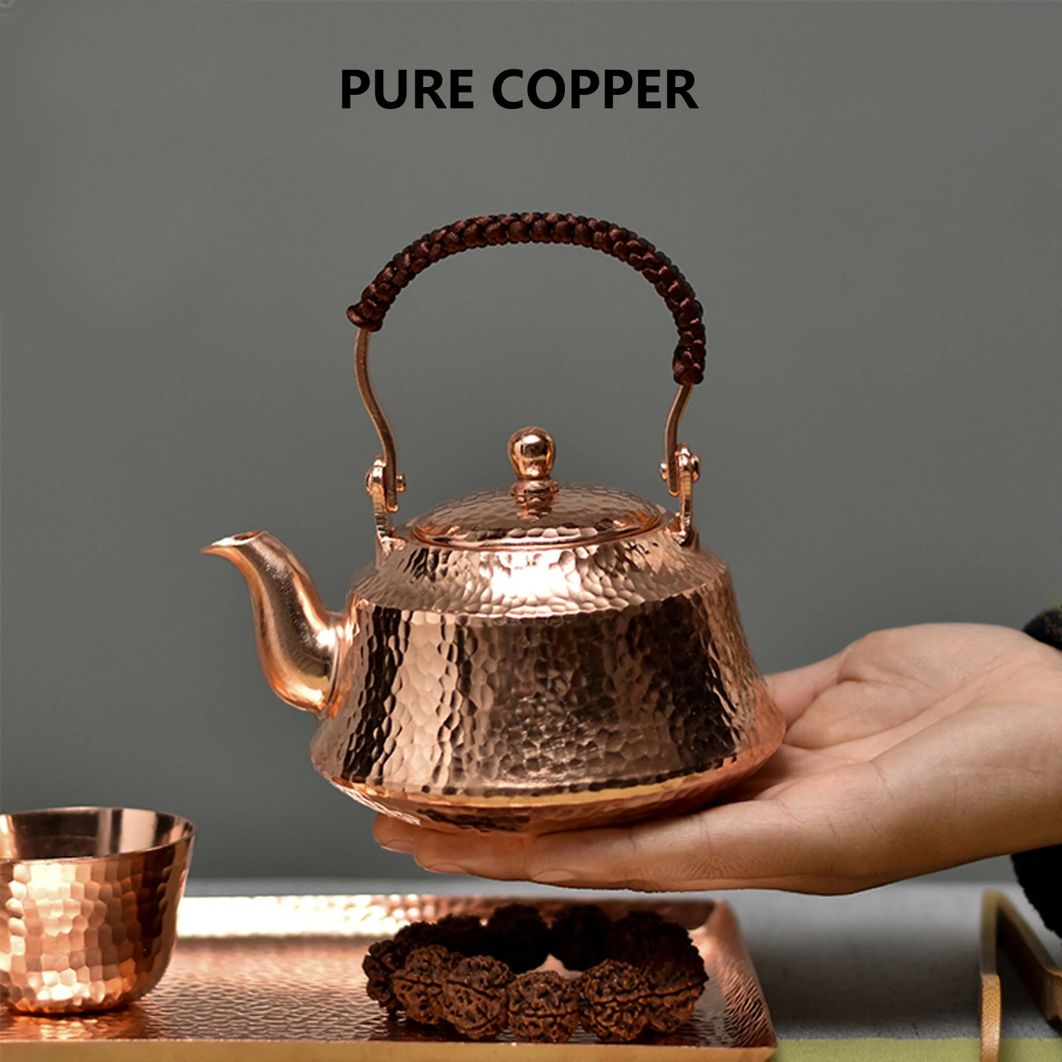 Čisti Baker Čaj grelnik vode Ročno Čajnik Retro Pot, za Kung Fu Čaj Teaware 400ML