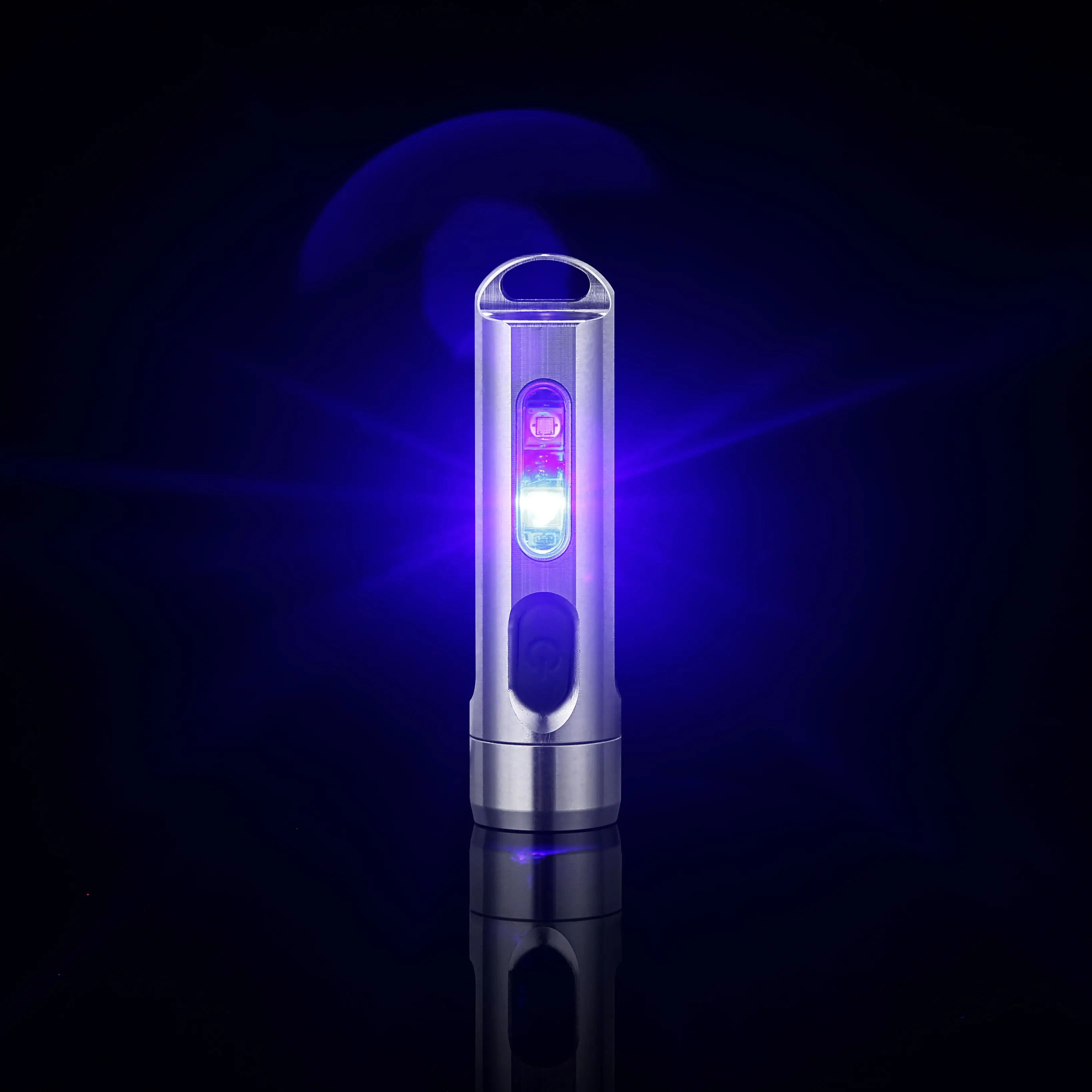 Jetbeam MINI ENO Svetilko Pet Barve Večnamenski EOS Svetlobe Tip-C USB Prenosni Ultravijolično Ključnih verige Baklo MINI svetilka