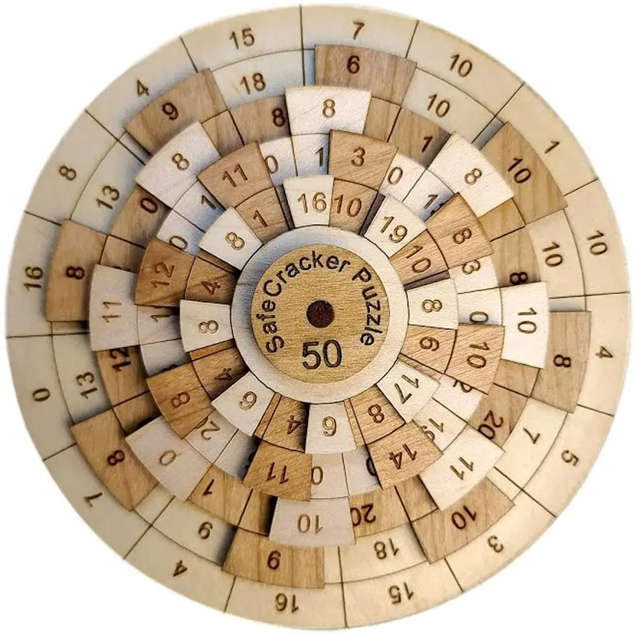 Piškotek 50 Matematiko Možganov Dražljivke Digitalni Gramofon Lesenih Gradnikov Count Številke Ujemanje Digitalno Obliko Puzzle Izobraževanje Igrače