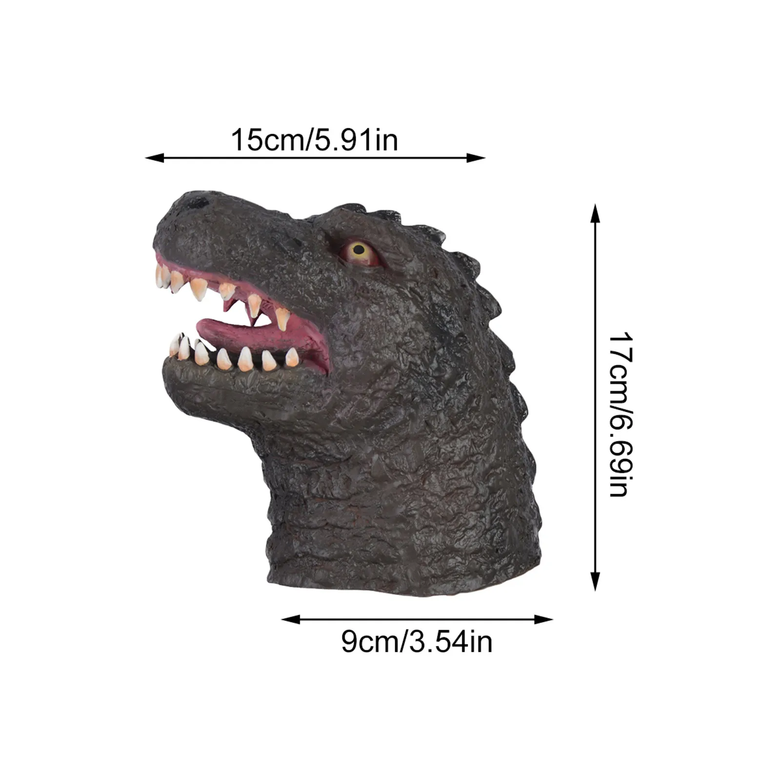Guren-Godzilla Vs King-Kong Strani Lutkovno Igrača Mehko Vinil Gume Živali Glavo Strani Lutkovno Slika Igrače Rokavice Za Otroke Model Darilo